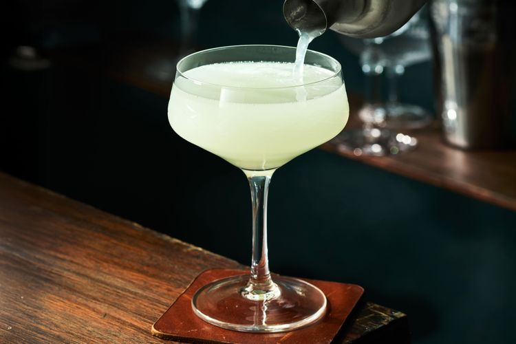 Daiquiri cocktail in a coupe